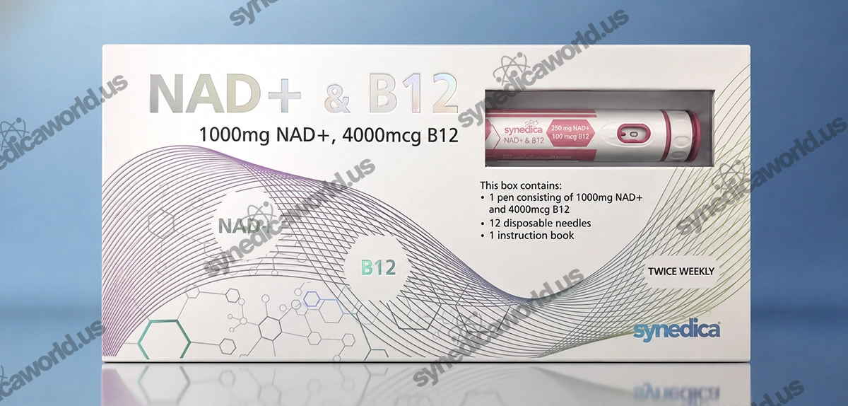 Synedica NAD+ & B12 1008mg Injection Pen Kit
