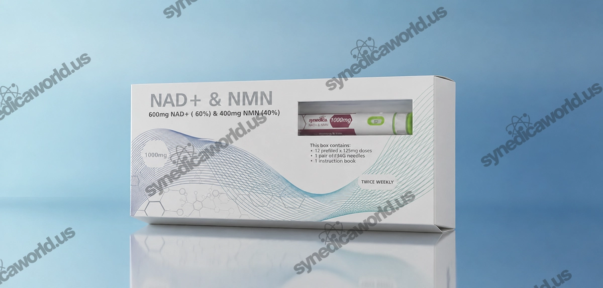 Synedica NAD+ & NMN 1000mg Injection Pen Kit